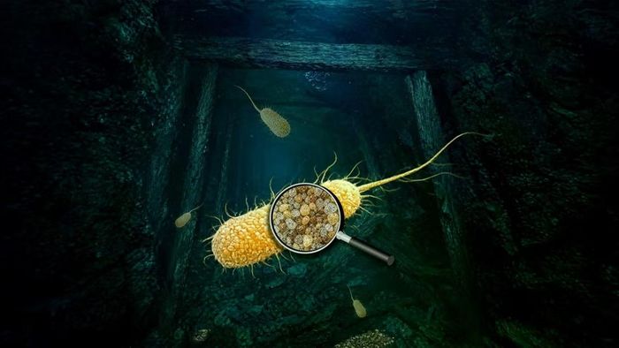 Vi khuẩn trong nước ở các hầm mỏ hình thành các hạt nano giữ lại uraium.
