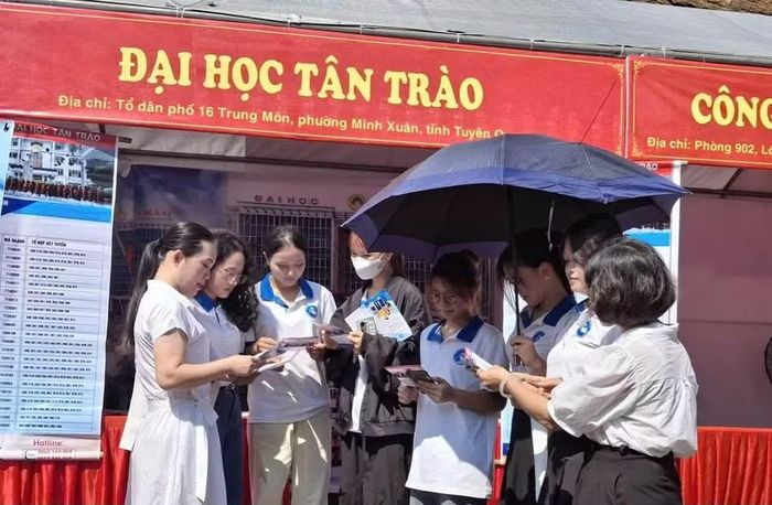 Đại học Tân Trào công bố điểm chuẩn.