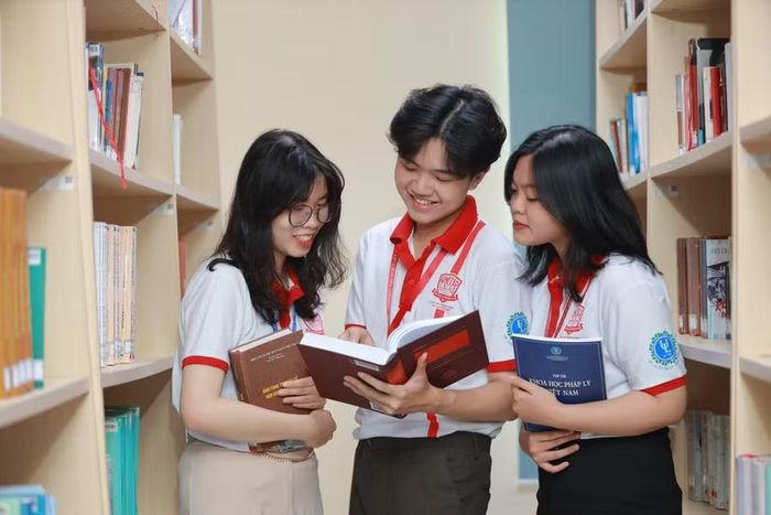 Sinh viên Trường Đại học Luật TPHCM.