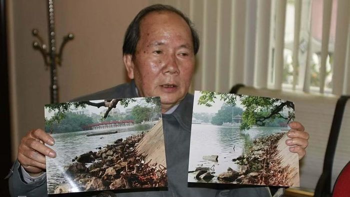 PGS.TS Hà Đình Đức nhiều lần lên tiếng về việc bảo vệ hệ sinh thái của Hồ Gươm.