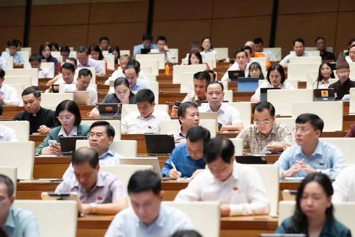 Quang cảnh phiên họp ngày 10/8. Ảnh: Như Ý