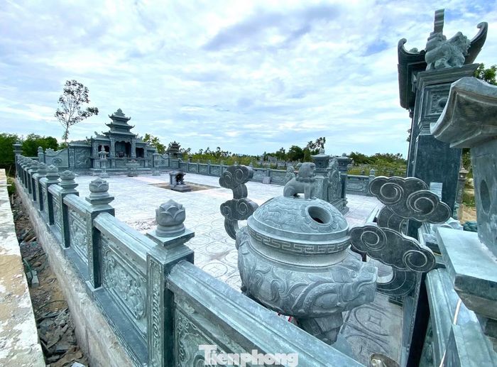 Công trình được xây dựng quy mô lớn.