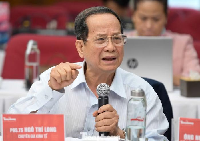 PGS, TS. Ngô Trí Long - Hiệp hội Tư vấn Tài chính Việt Nam (ảnh: Dương Triều).