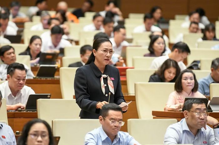 Đại biểu Nguyễn Thị Yến Nhi. Ảnh: Như Ý