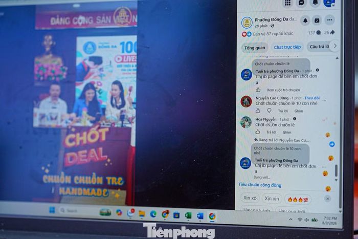 Trong 120 phút, phiên livestream thu hút hơn 6.300 lượt xem, hơn 3.000 lượt tương tác/chia sẻ; trong đó thời điểm cao nhất có hơn 1.000 lượt xem cùng một lúc. 200 sản phẩm được đặt mua, 3 sản phẩm được đấu giá ngay trên sóng livestream và “cháy hàng” đơn đặt cả ngay sau khi livestream kết thúc.