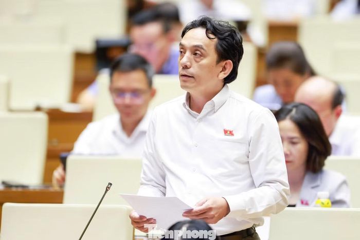  ĐBQH Trần Việt Anh. Ảnh: Như Ý. 