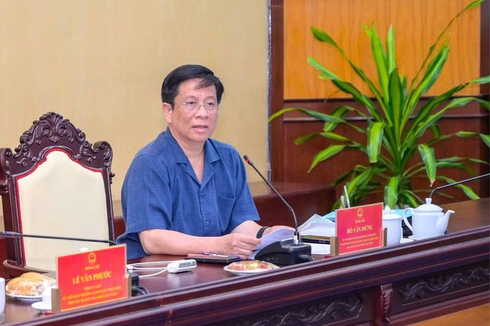 Ông Hồ Văn Mừng - Chủ tịch UBND tỉnh An Giang.