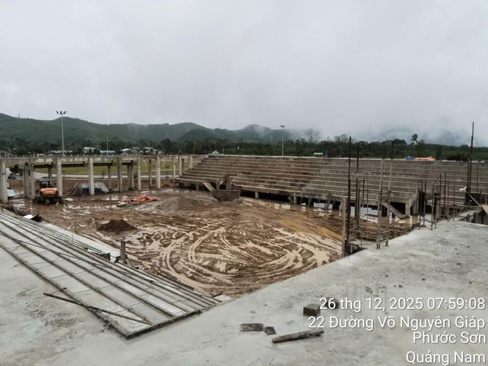 PVC-Bình Sơn đang xây dựng Khu Thể thao Phước Sơn - tỉnh Quảng Nam.
