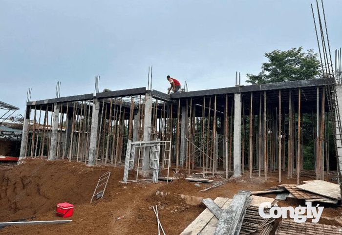 Nhà sinh hoạt cộng đồng kết hợp phòng tránh lũ ở thôn Sơn Trà