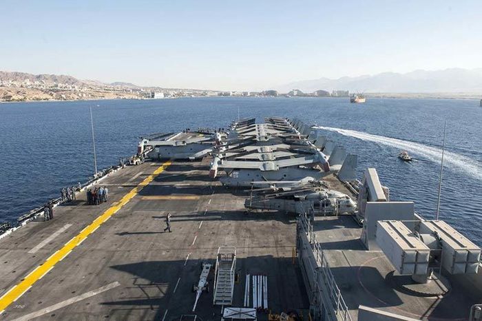 Tàu USS America. (Ảnh: Hải quân Mỹ)