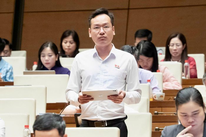 Đại biểu Chu Lương Trí. Ảnh: Phạm Hải