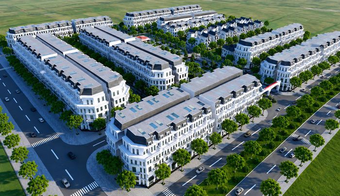 Ảnh phối cảnh Dự án Khu nhà ở thông minh Yên Mỹ