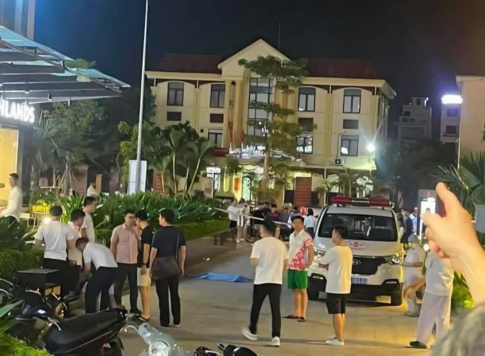 Khu vực hiện trường vụ việc.