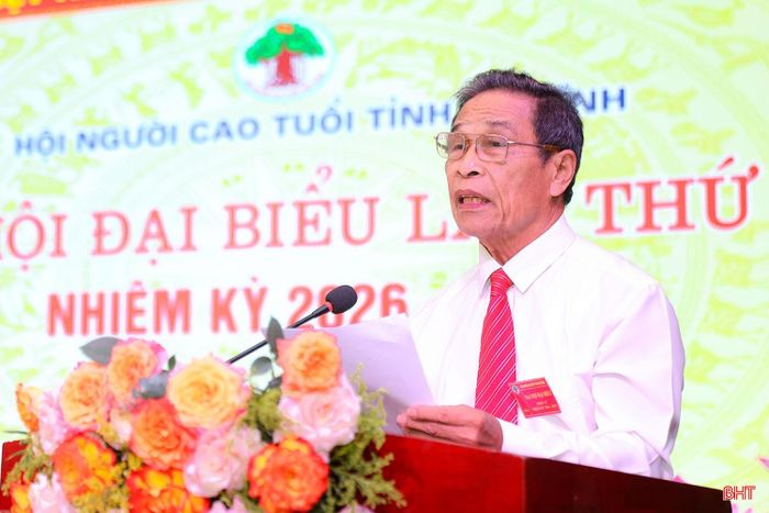 Đại biểu tham luận tại đại hội.