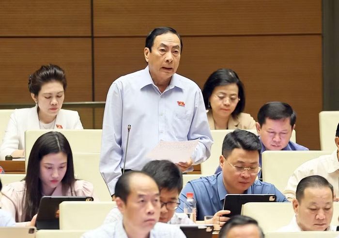Đại biểu Phạm Văn Hòa, Đoàn Đại biểu Quốc hội tỉnh Đồng Tháp. (Ảnh: An Đăng/TTXVN)