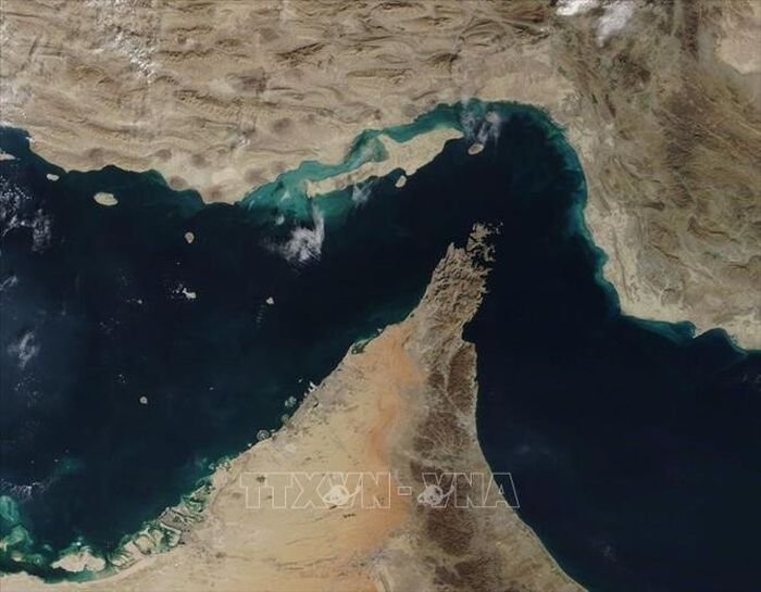 Eo biển Hormuz. Ảnh: IRNA/TTXVN phát