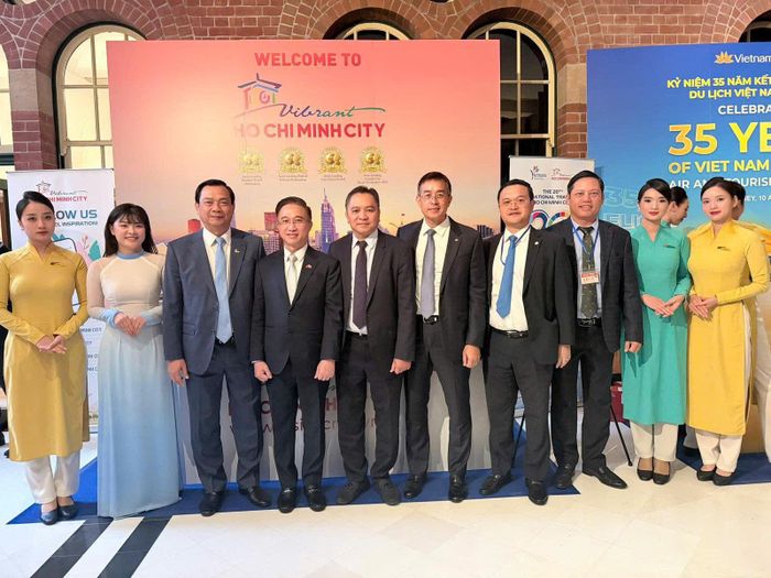 Các đại biểu tham dự chương trình giới thiệu điểm đến TP Hồ Chí Minh tại Sydney, Australia. Ảnh: Sở Du lịch TP Hồ Chí Minh