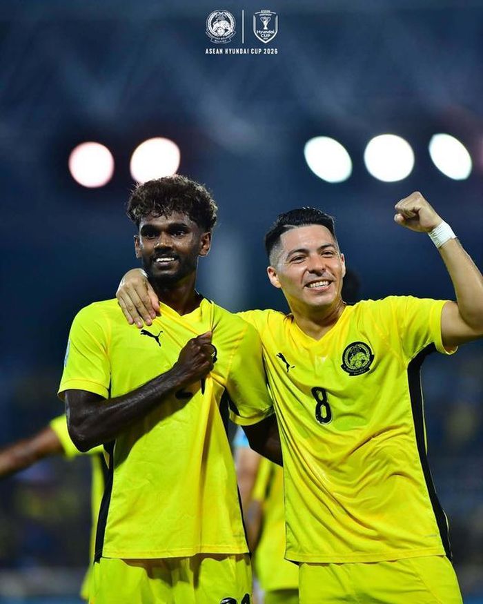 Malaysia đánh bại Philippines với tỷ số 1-0, qua đó giành vé vào bán kết ASEAN Cup 2026. (Ảnh: Malaysia NT).