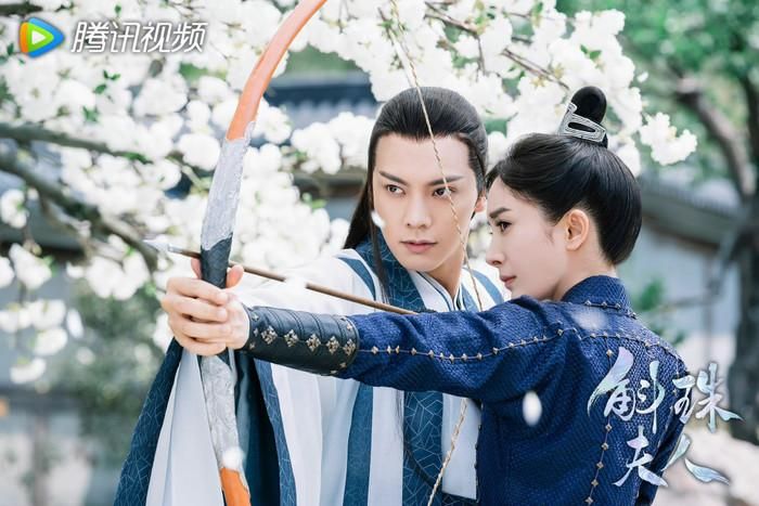 Hộc Châu Phu Nhân do Dương Mịch và Trần Vỹ Đình đóng chính. Ảnh: Weibo