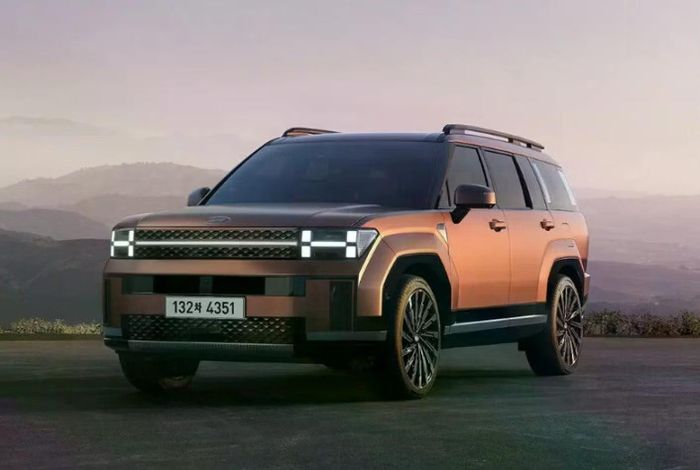 Mẫu xe Hyunsai Santa Fe Hybrid 2026