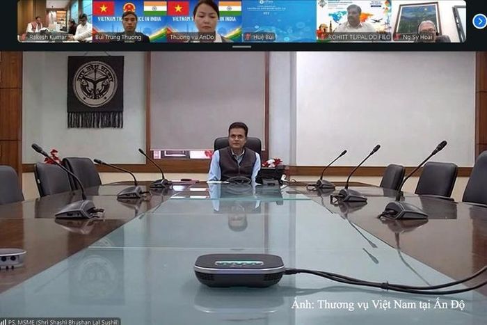 Ông Shashi Bhushan Lal Sushil, đại diện Chính quyền bang Uttar Pradesh phát biểu.
