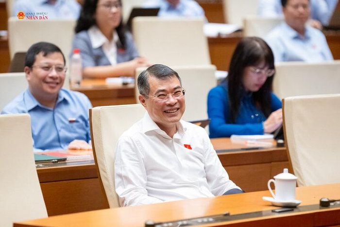 Thủ tướng Chính phủ Lê Minh Hưng tham dự phiên họp. 