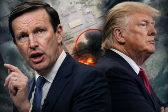 Thượng nghị sĩ đảng Dân chủ Chris Murphy cho biết Tổng thống Donald Trump đã “thua cuộc chiến này” với Iran, lập luận rằng việc tiếp tục chiến sự đang làm suy yếu Mỹ trong khi củng cố Tehran. Ảnh: ilkha.