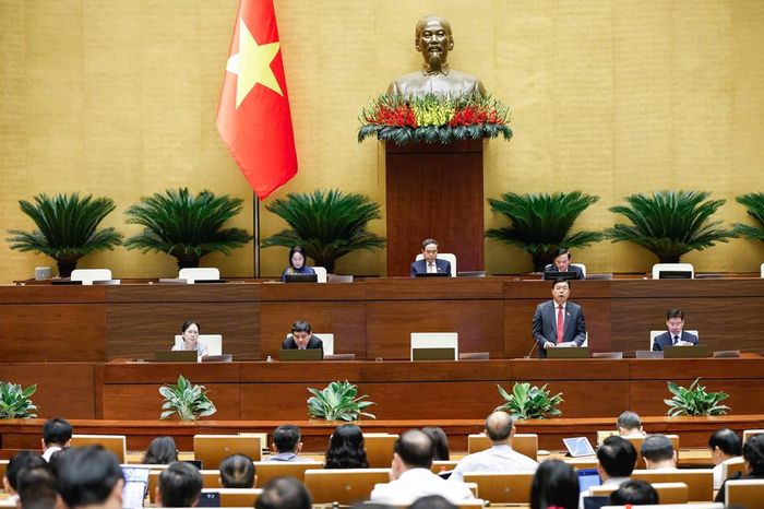  Toàn cảnh phiên thảo luận tại hội trường. 