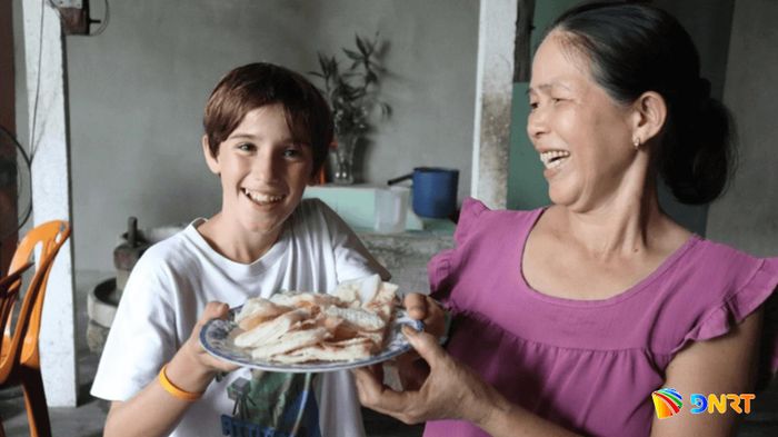 Nghề tráng mỳ Quảng truyền thống tại xã Nam Phước được chia sẻ trên ứng dụng LocalLife.Asia. Ảnh: NVCC
