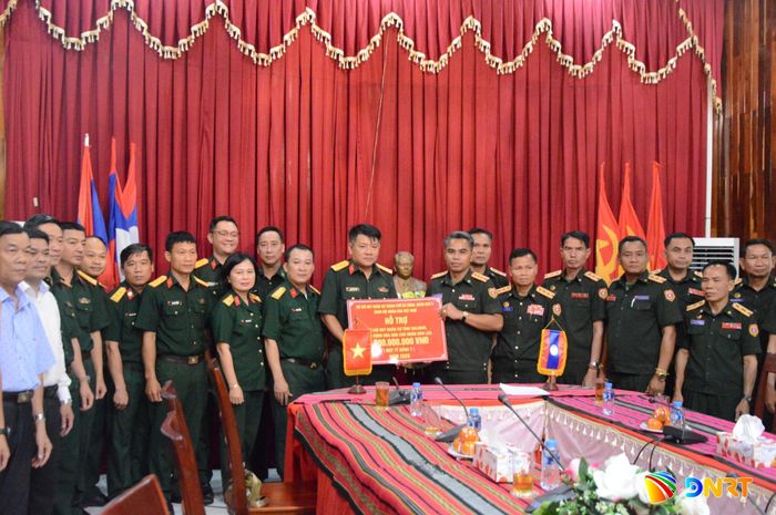 Năm 2026, Bộ Chỉ huy Quân sự Đà Nẵng tặng Bộ Chỉ huy Quân sự tỉnh Salavan (Lào) 1 tỷ đồng xây dựng doanh trại.