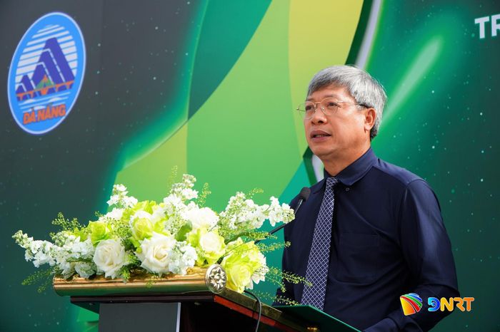 Phó Chủ tịch UBND thành phố Hồ Quang Bửu phát biểu tại lễ khai trương. Ảnh: TÂM ĐAN
