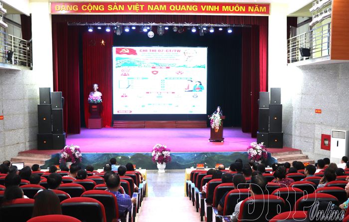 Quán triệt Chỉ thị 07-CT/TW của Bộ Chính trị về "Đẩy mạnh học tập, thực hành tư tưởng, đạo đức, phương pháp, phong cách Hồ Chí Minh trong giai đoạn phát triển mới" trên địa bàn tỉnh.