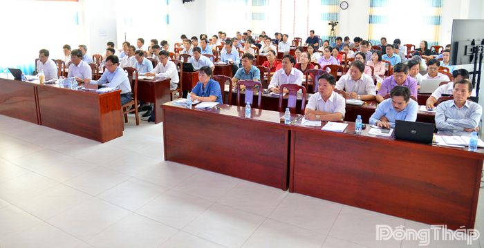 Quang cảnh đại biểu tham dự tập huấn.