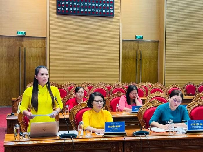 Đại biểu tham gia thảo luận tại hội nghị. Ảnh: N.H