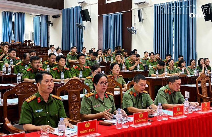 Các đại biểu tham gia lớp tập huấn.