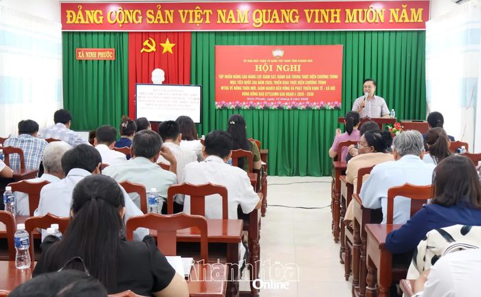 Quang cảnh hội nghị.