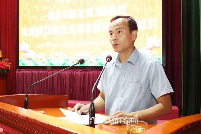Đại biểu thảo luận tại hội nghị.