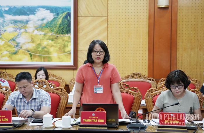 Lãnh đạo Thanh Tra tỉnh báo các nội dung liên quan tại cuộc họp