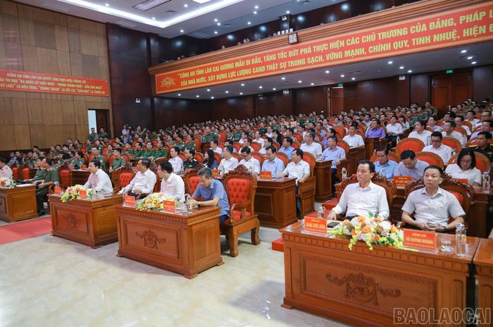 Quang cảnh buổi lễ.