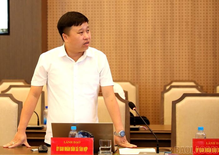 Lãnh đạo các sở, ngành, địa phương phát biểu tại hội nghị.