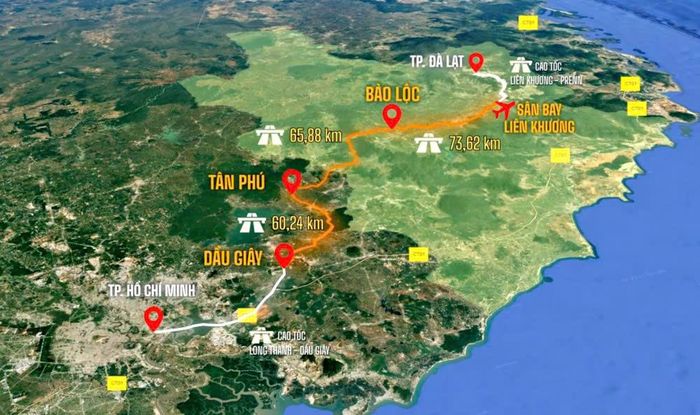 Tỉnh Lâm Đồng sau sáp nhập là tỉnh có diện tích lớn nhất cả nước