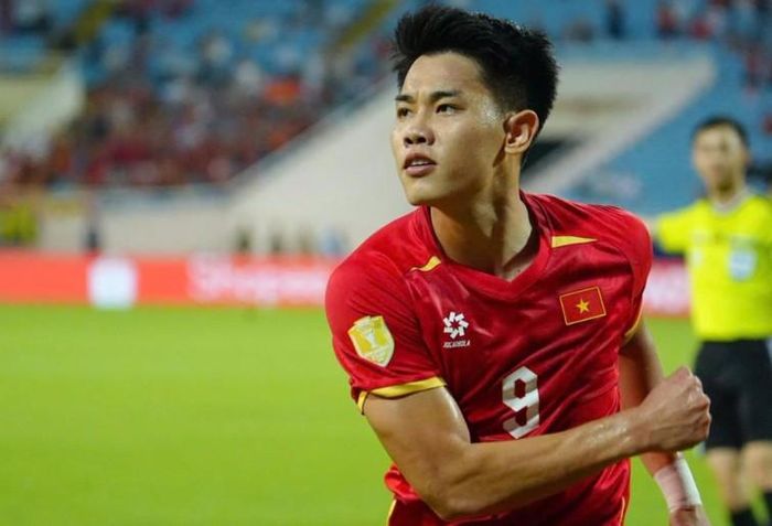 Đình Bắc đang dẫn đầu danh sách Vua phá lưới ASEAN Cup 2026. Ảnh: CLB Công an Hà Nội.