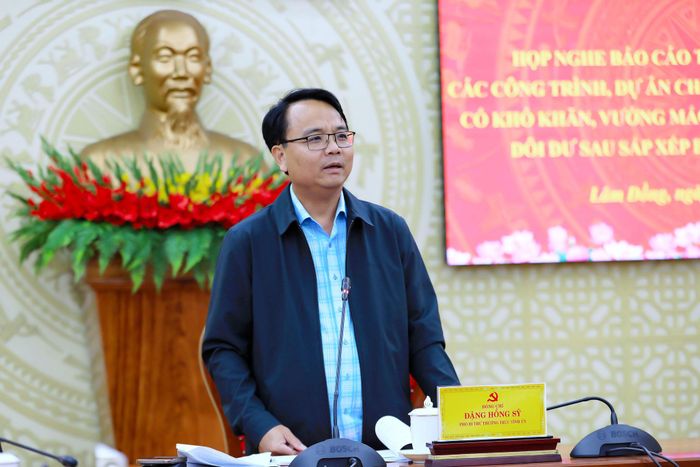 Phó Bí thư Thường trực Tỉnh ủy Lâm Đồng Đặng Hồng Sỹ yêu cầu thay đổi tư duy từ quản lý sang khai thác, phát huy hiệu quả tài sản công
