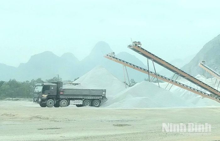 Hoạt động sản xuất của Công ty khoáng sản Nam Hà đã thực hiện nghiêm công tác bảo vệ môi trường.