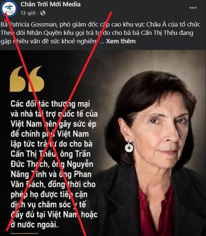 Luận điệu xuyên tạc của các thế lực cực đoan.