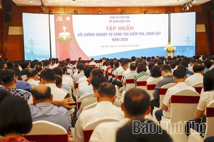 Lớp bồi dưỡng nghiệp vụ kiểm tra, giám sát có sự tham gia của 600 học viên ở 152 Đảng bộ trực thuộc Đảng ủy.