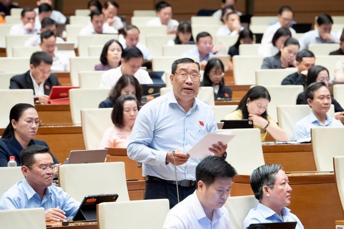 Đại biểu Thạch Phước Bình (đoàn Vĩnh Long). (Ảnh: Media Quốc hội).