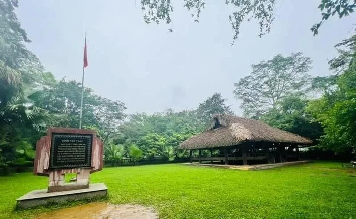 Di tích lịch sử Đình Tân Trào tại Tuyên Quang. Ảnh minh họa: tư liệu