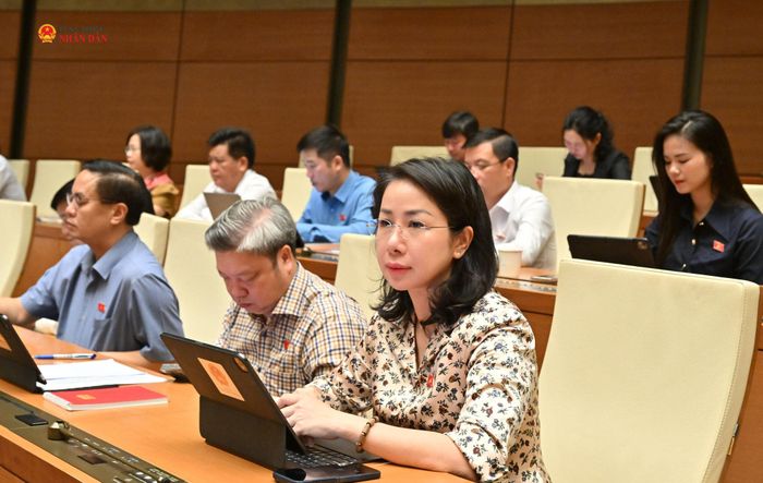 Các đại biểu dự phiên họp. Ảnh: Quang Khánh