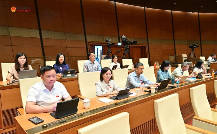 Các đại biểu dự phiên họp. Ảnh: Quang Khánh